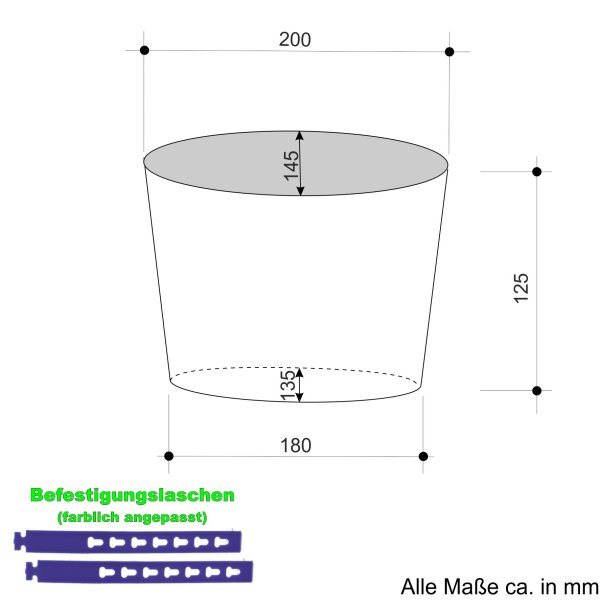 Fahrradkorb Kinder Mit Klingel & Deko - Bunter Lenkerkorb 19x15x13cm Für 12-20 Zoll Räder