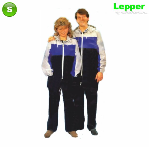 Lepper Regenanzug unisex Rain Suit Regenbekleidung 2-teilig Größe S