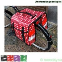 Fahrrad Doppeltasche Gepäckträgertasche Tasche...
