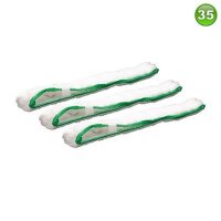 3 x Mikrofaser Einwascher Strip für Fensterwischer...