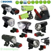 Büchel LED Fahrrad Beleuchtung Set 12 bis 60 Lux...