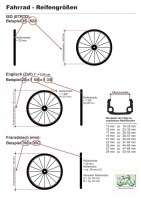 Kenda K-103 27" Fahrradreifen Weißwand 32-630 (27 x 1 1/4)