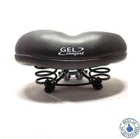 Gel-Komfort Unisex-Fahrradsatte mit Spiralfederung
