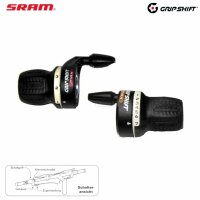 SRAM MRX Grip Shift 3 x 7-Gang Fahrrad Drehgriffschalter mit Schaltzug