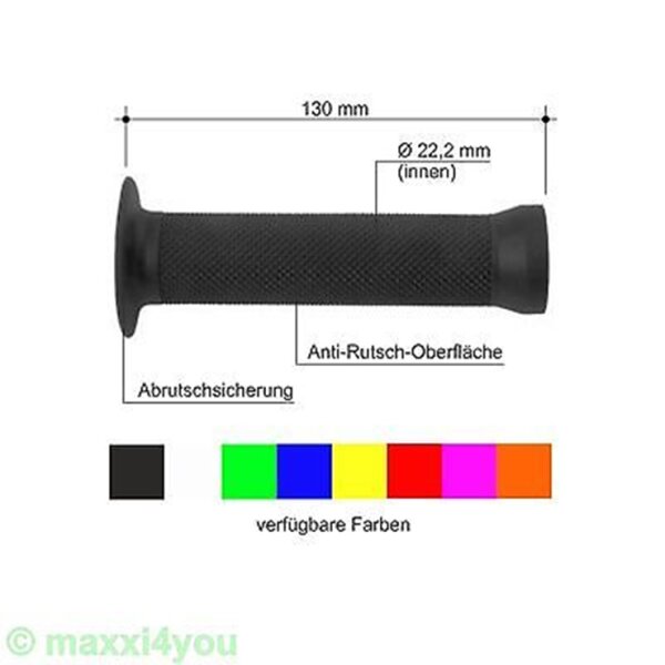 P4B BMX Fahrradgriffe – 130 Mm Breit, Griffig, Mit Abrutschsicherung & Geschlossenen Enden – Für Dirt & Freestyle P4B BMX Fahrradgriffe – 130 Mm Breit, Griffig, Mit Abrutschsicherung & Geschlossenen Enden – Für Dirt & Freestyle