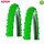2  x Kenda MTB K-829 Fahrradreifen Mantel Decke Grün - 26 x 1.95 - 50-559