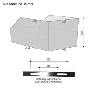 Gepäckträgerkorb Weidenkorb-Optik Hinten Fahrradkorb Kunststoff Braun