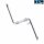 M-Wave JH152 BMX Tretkurbel 155 mm Stahl Silber verchromt