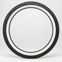 2 x Kenda K-133 26" Fahrradreifen Fahrradmantel Schwarz/Weiß 37-590 (26 x 1 3/8) + 2 passende Schläuche DV