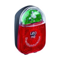Büchel LED Fahrrad Rücklicht Beetle mit Standlicht Dynamobetrieb