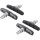Shimano M70T4 Fahrrad Bremsbeläge Bremsklötze Bremsschuhe 70 mm 2 Paar