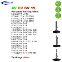 Schwalbe Rapid Rob Fahrradmantel Fahrradreifen 57-584 ( 27,5 x 2.25 )