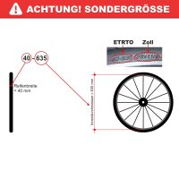 Schwalbe Marathon Eco G-Guard Fahrradreifen Schwarz mit Reflex 40-635 (28 x 1 1/2)