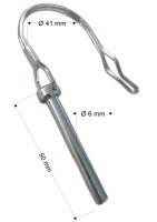 Fahrrad Anhänger Kupplung Adapter Hülse Splint