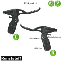 MTB Bremshebel Bremsgriffe V-Brake schwarz Kunststoff...