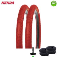2 x Kenda 20" Krackpot K-907 Fahrradreifen in Rot...